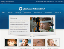 Tablet Screenshot of kids-eyedoc.com